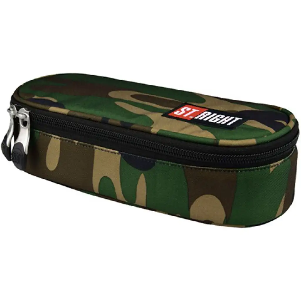 St.Right Moro ovales Federmäppchen mit Tarnmuster 23cm kép 2
