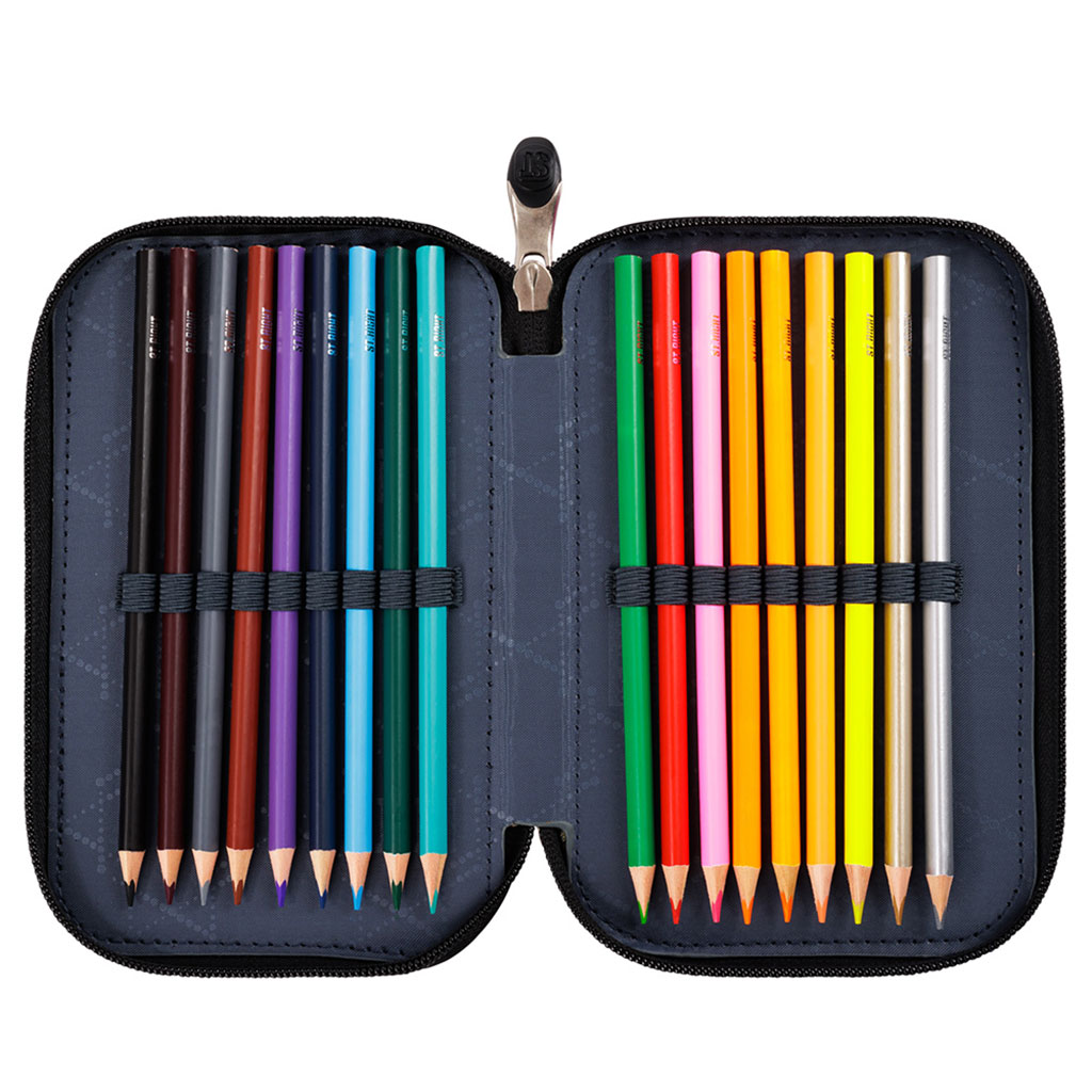 St.Right Nebula dreistöckiges gefülltes Federmäppchen kép 3