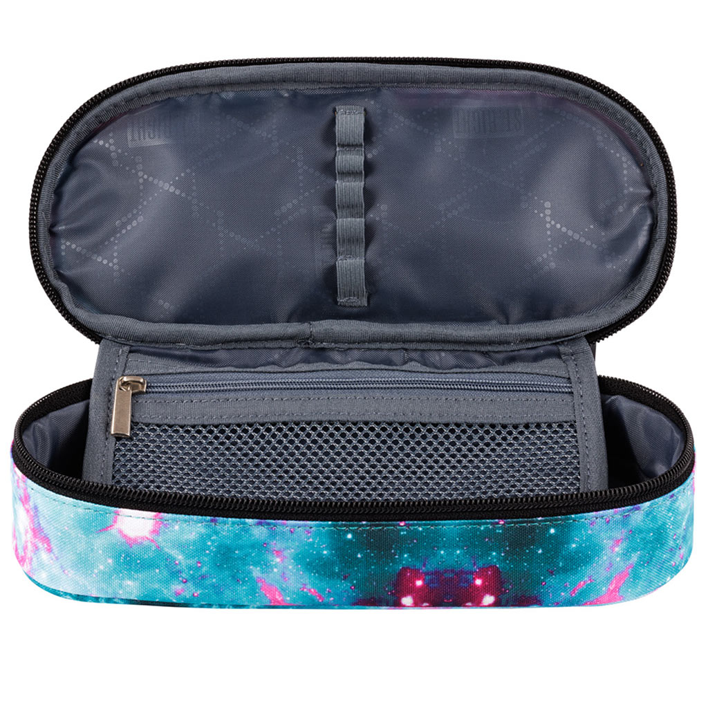 St.Right: Nebula farbiges ovales Federmäppchen 23cm kép 2