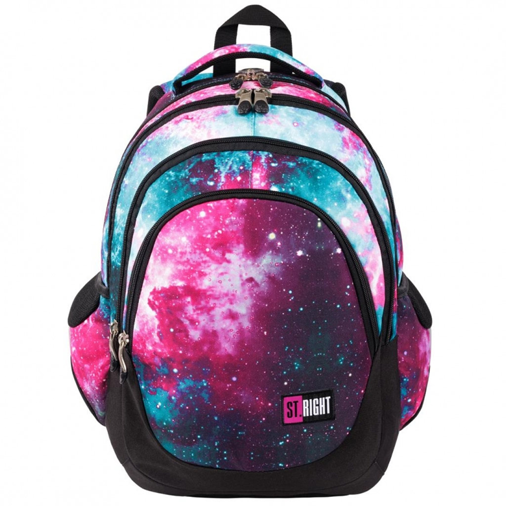 St.Right Nebula vierfach unterteilte ergonomische Schultasche, Rucksack BP06 42x31x22cm