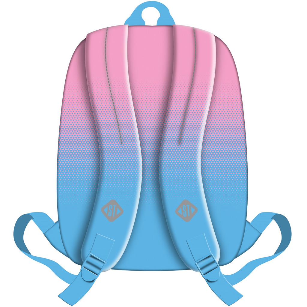 St.Right Rosa-Blau Gradienten Schulranzen, Rucksack BP33 40x31x17 cm kép 2