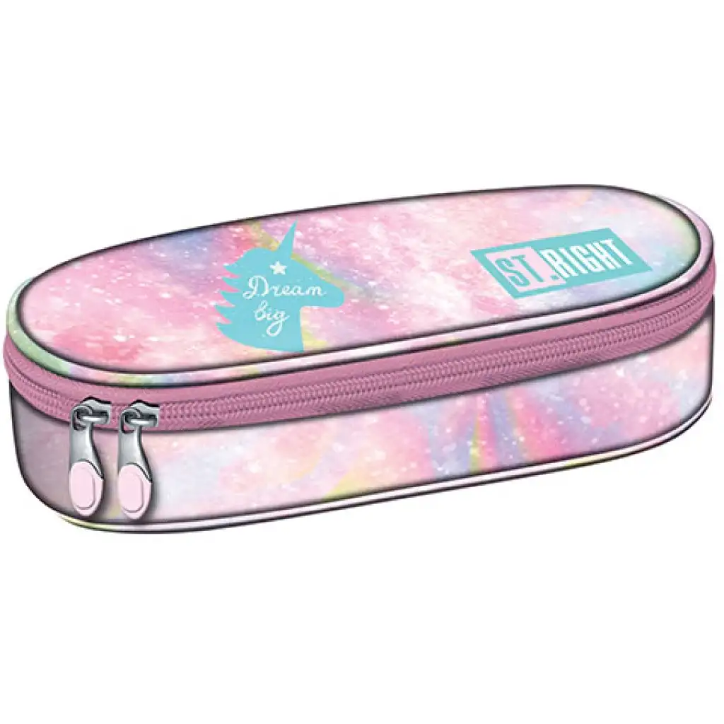 St.Right Sky Unicorn ovales Federmäppchen