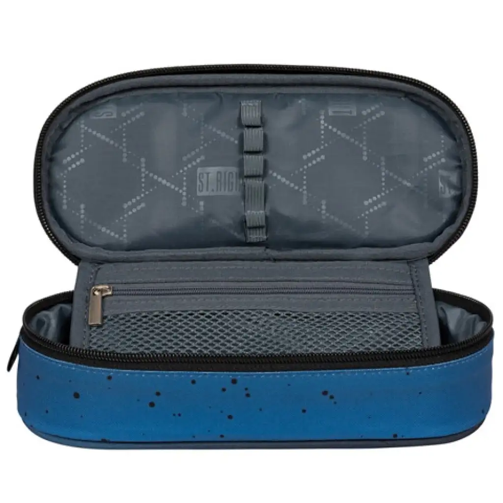 St.Right Space Moon ovales Federmäppchen 23x9,5x6cm kép 2