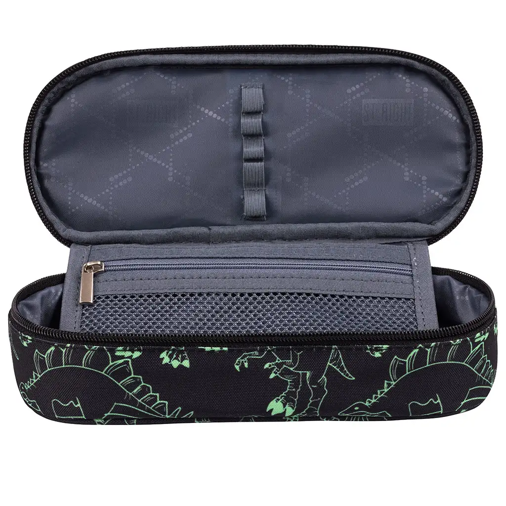 St.Right T-Rex ovales Federmäppchen PC01 23x9,5x6cm kép 2