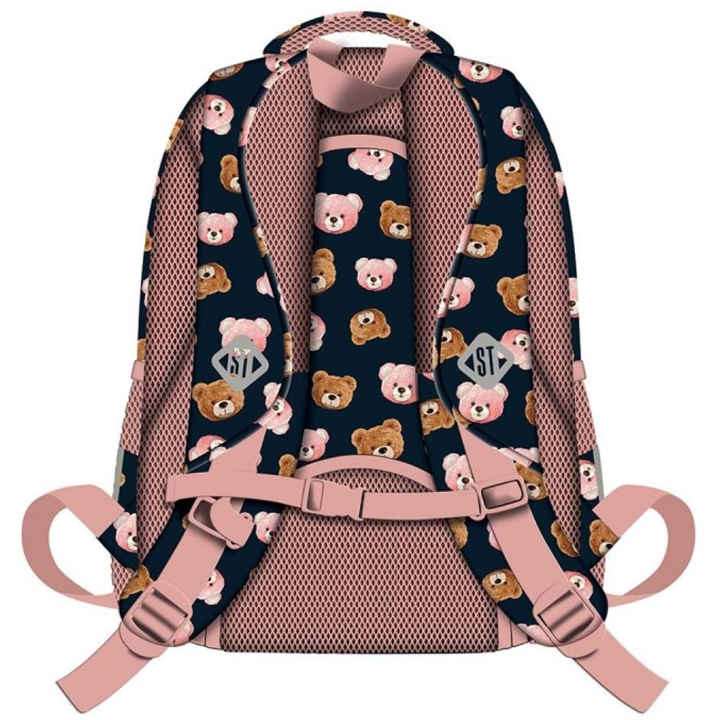 St.Right Teddy Bear Schulranzen, Rucksack BP58 40x28x18 cm kép 2
