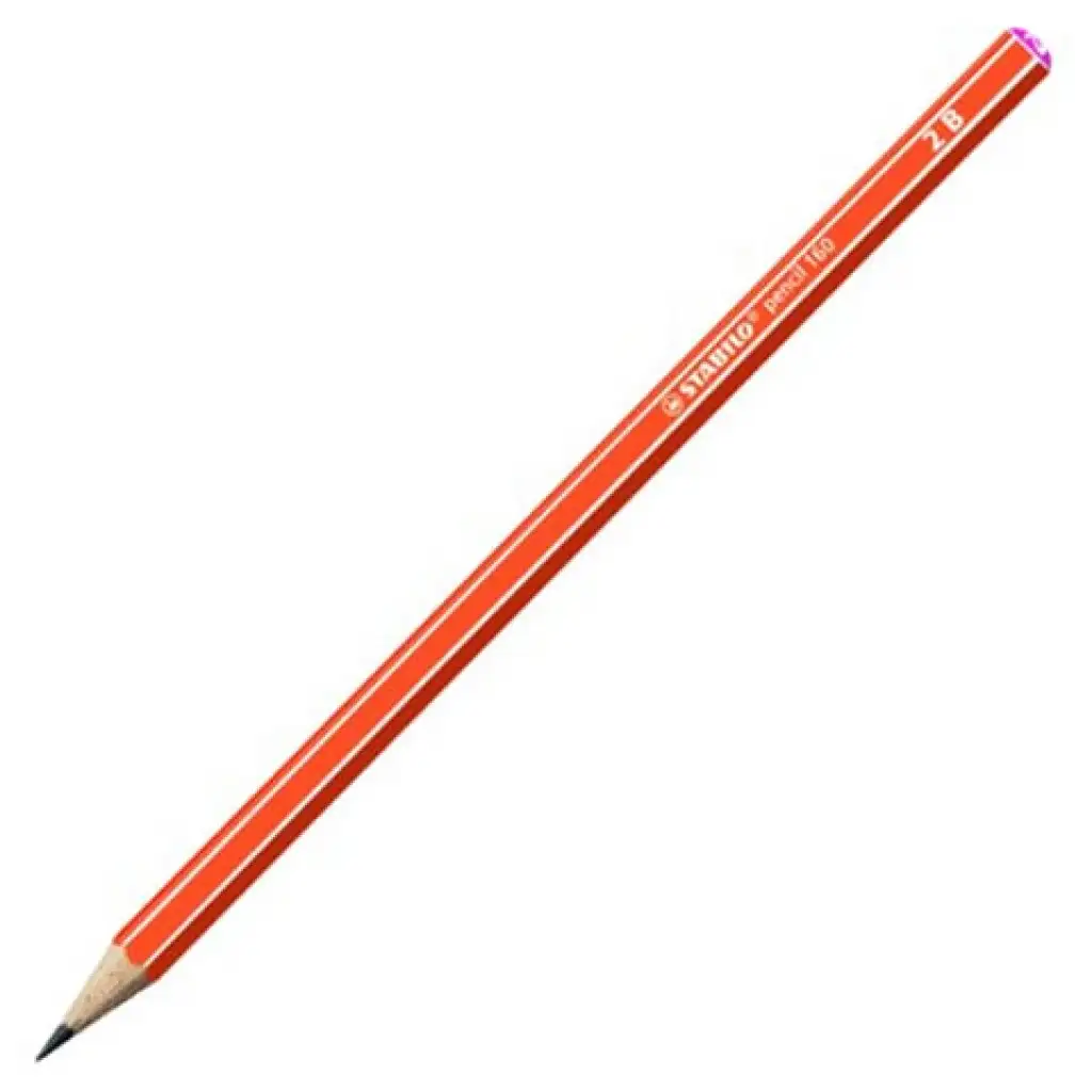 Stabilo: Bleistift 160 orange Graphitstift 2B