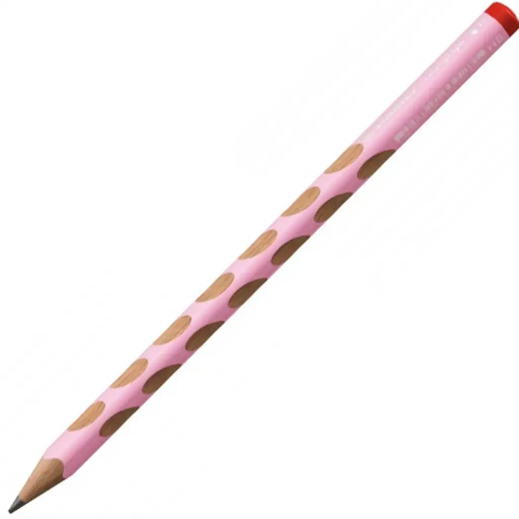Stabilo: EASYgraph R dreikantiger Graphitstift HB pastellrosa kép 1
