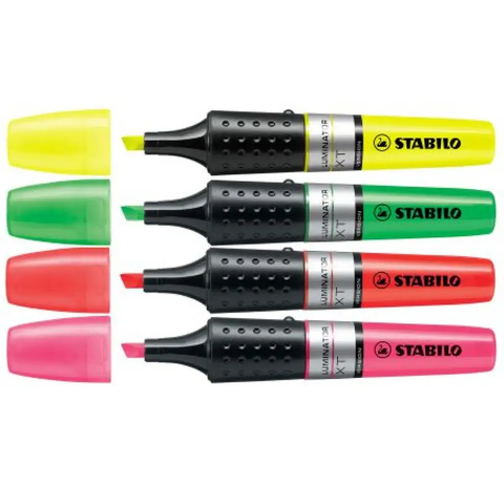 Stabilo: Luminator Textmarker 4er-Set kép 2