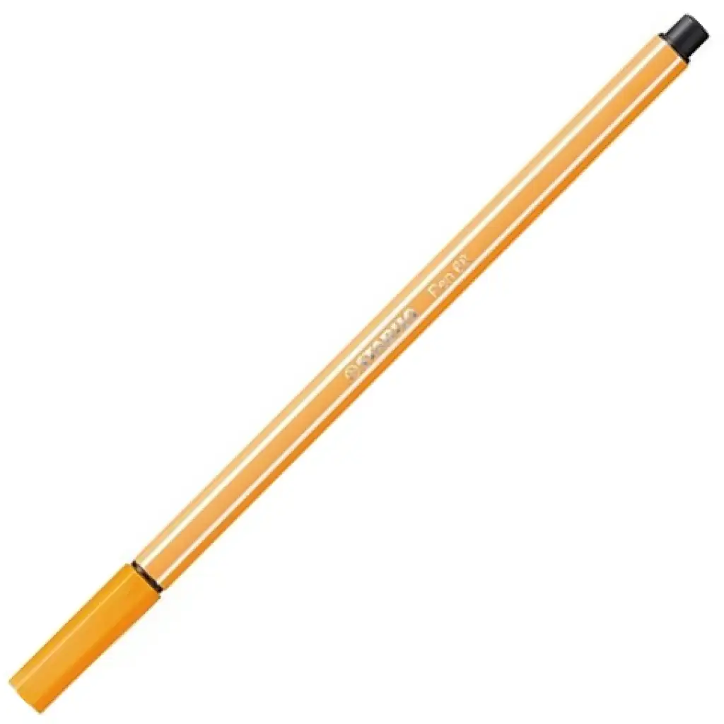Stabilo: Pen 68 Filzstift in fluoreszierendem Orange, 1 mm