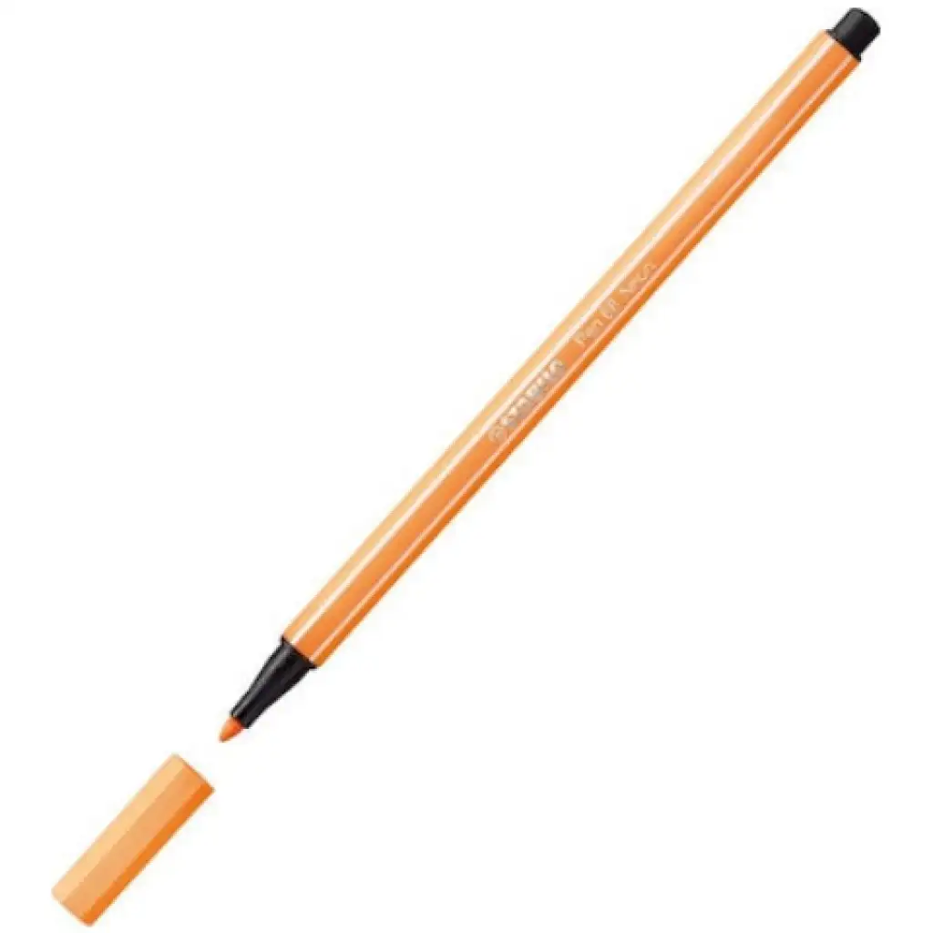 Stabilo: Pen 68 Filzstift in fluoreszierendem Orange, 1 mm kép 2