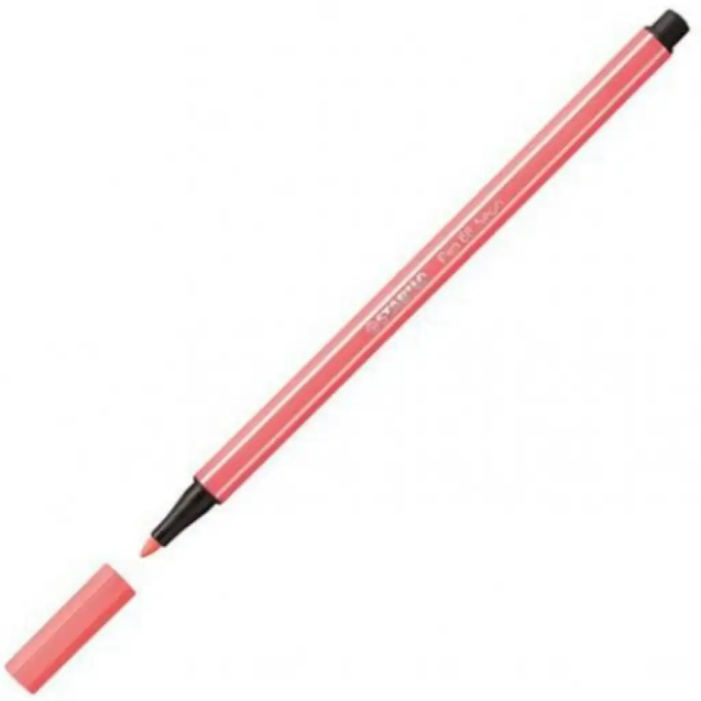 Stabilo: Pen 68 Filzstift in fluoreszierendem Rot, 1 mm kép 2