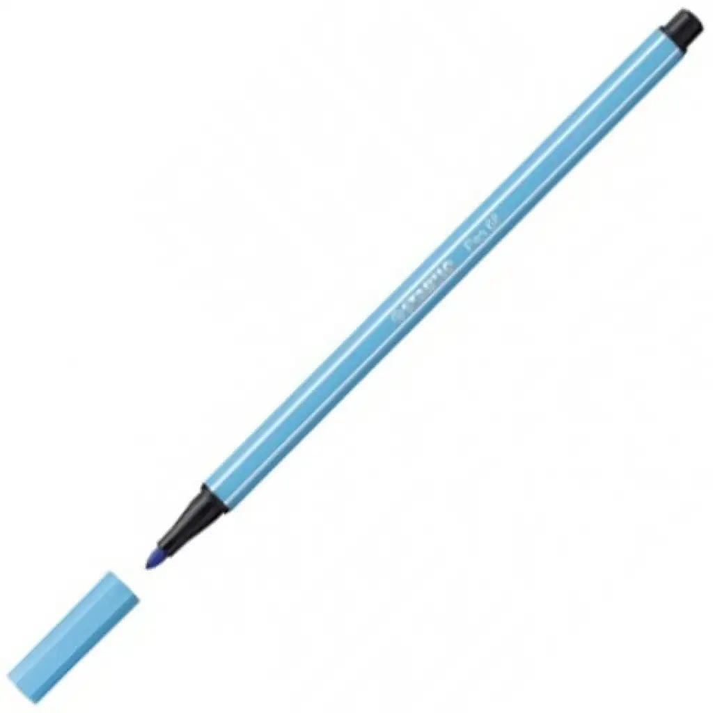 Stabilo: Pen 68 azurblauer Filzstift
