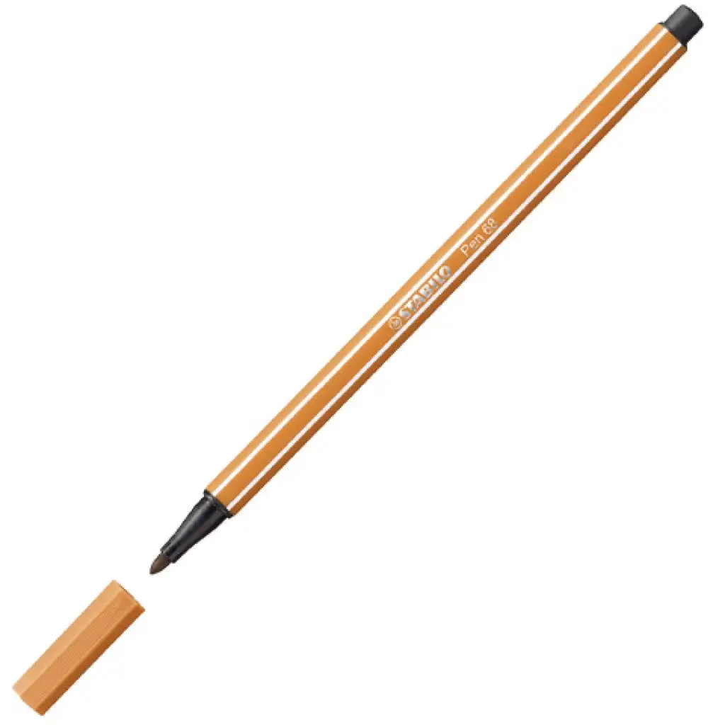 Stabilo: Pen 68 dunkelorange Filzstift