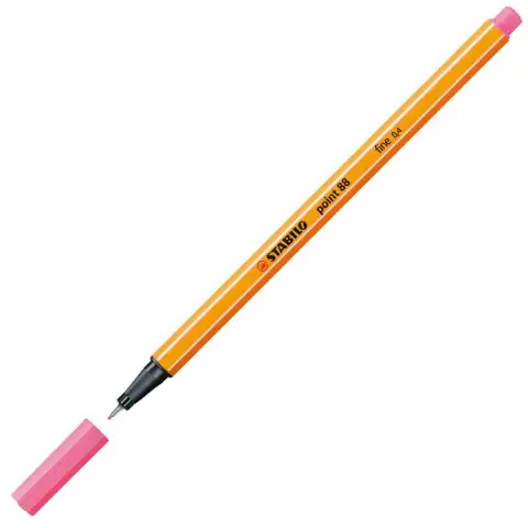 Stabilo: Point 88 Fineliner 0,4 mm in hellrosa Farbe kép 2