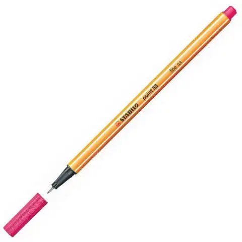 Stabilo: Point 88 Fineliner 0,4mm in Neon Pink kép 2