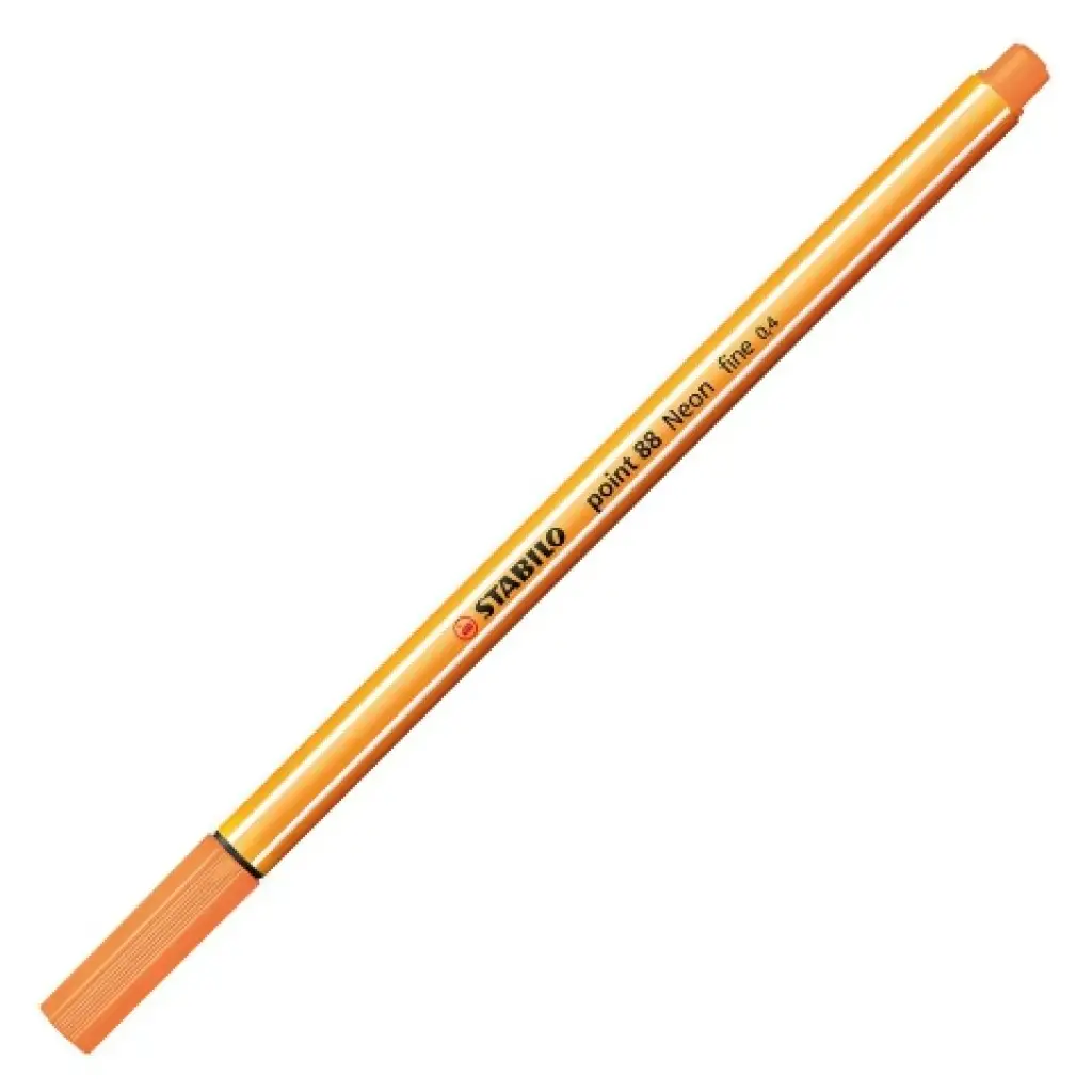 Stabilo: Point 88 Fineliner 0,4mm in Neonorange