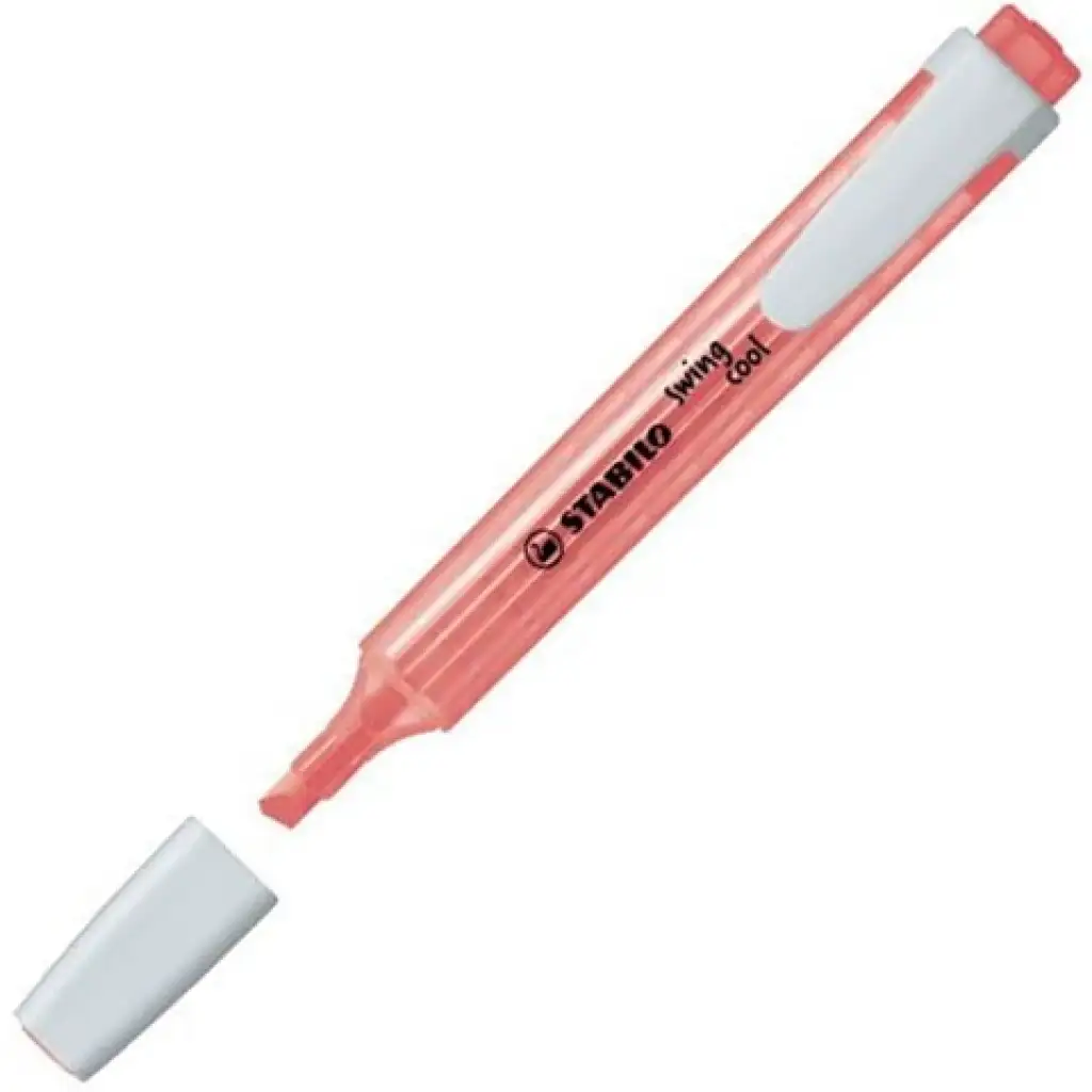 Stabilo: Swing Cool Textmarker rot