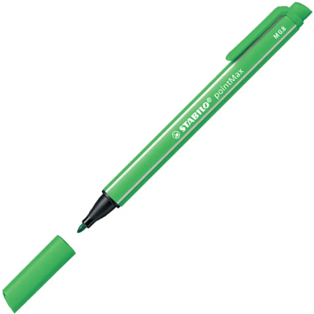 Stabilo: pointMax Filzstift in Maigrün M 0,8mm kép 2