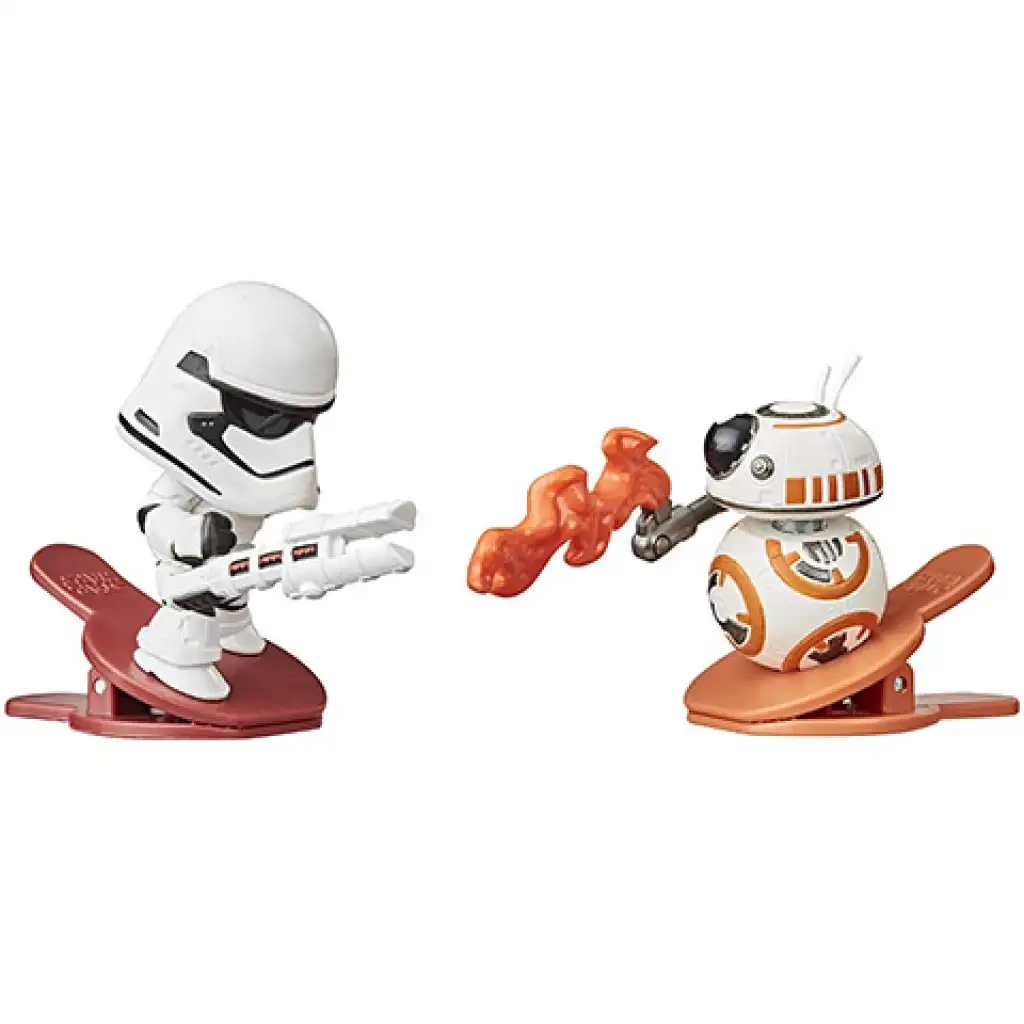 Star Wars Battle Bobblers BB-8 vs Stormtrooper Clip-Figur - Hasbro kép 2