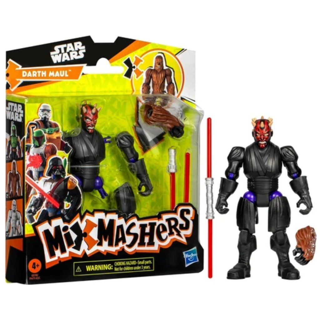 Star Wars: Mix Mashers Darth Maul Figuren-Set mit Zubehör – Hasbro