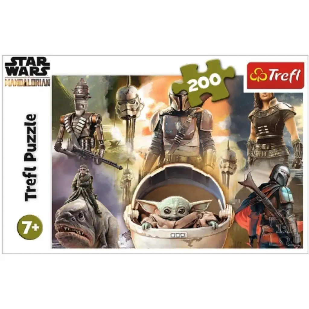 Star Wars: The Mandalorian 200-teiliges Puzzle - Trefl kép 1