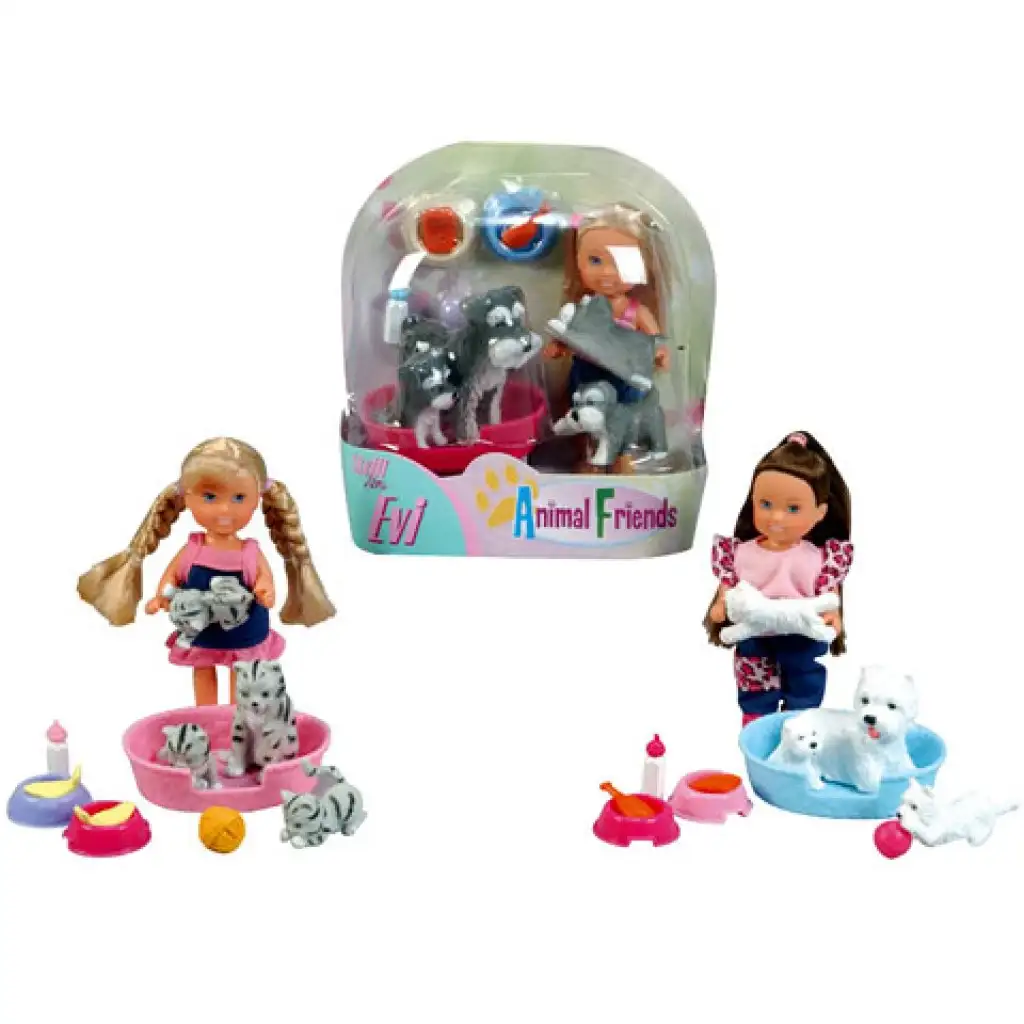 Steffi Love Évi mit kleinen Tieren Sortiment - Simba