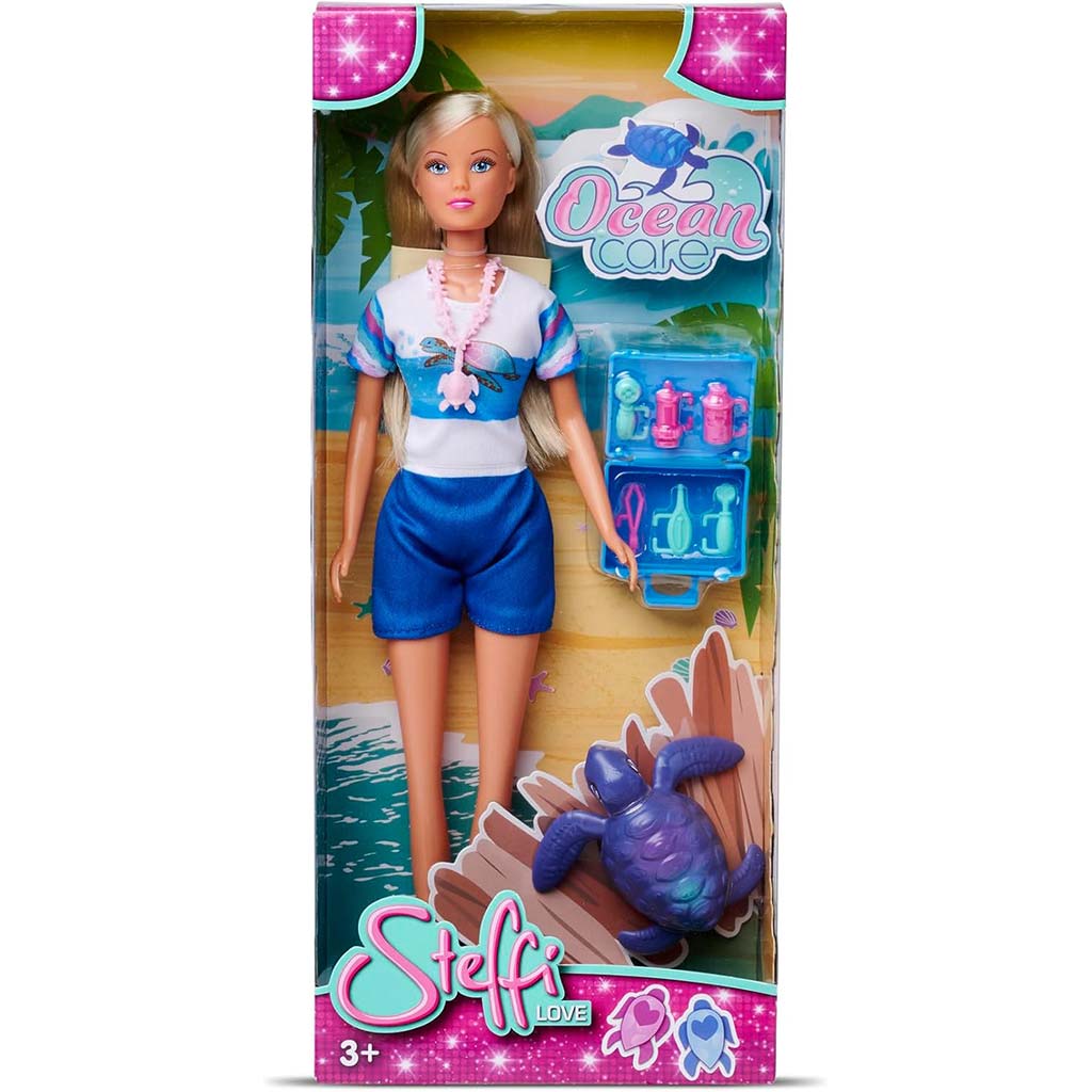 Steffi Love: Ocean Care – Tierpflegerin Steffi Puppen-Spielset – Simba Toys
