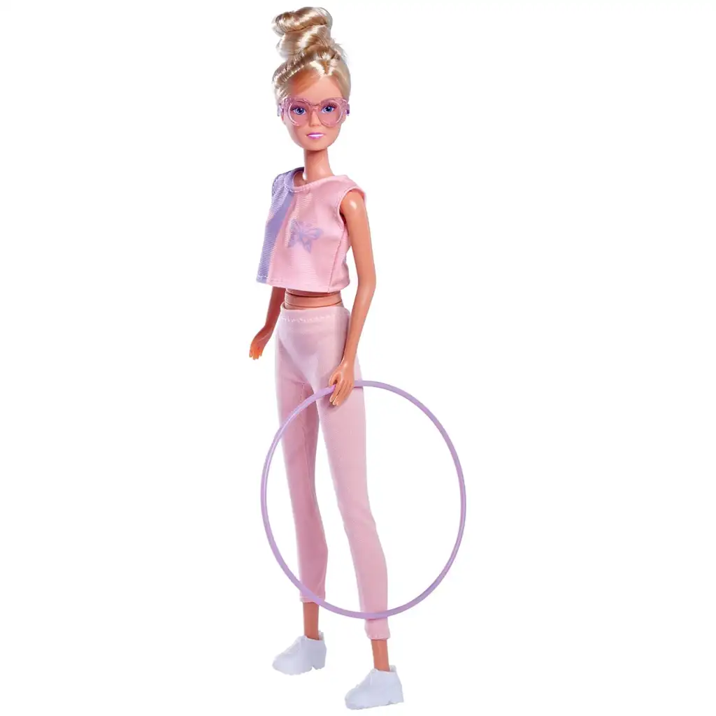 Steffi Love: Steffi Puppe mit Hula-Hoop-Reifen und Zubehör - Simba Toys kép 4