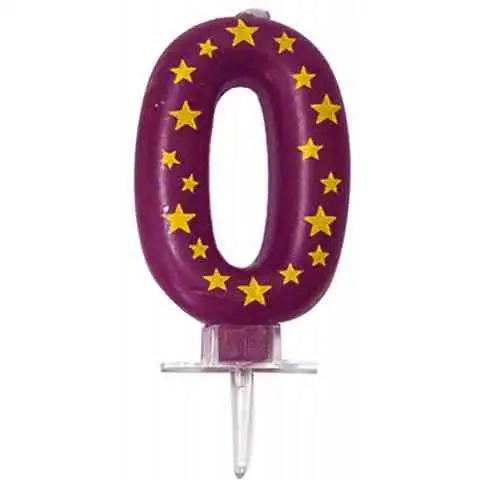 Sternen-Zahlenkerze 0 kép 2