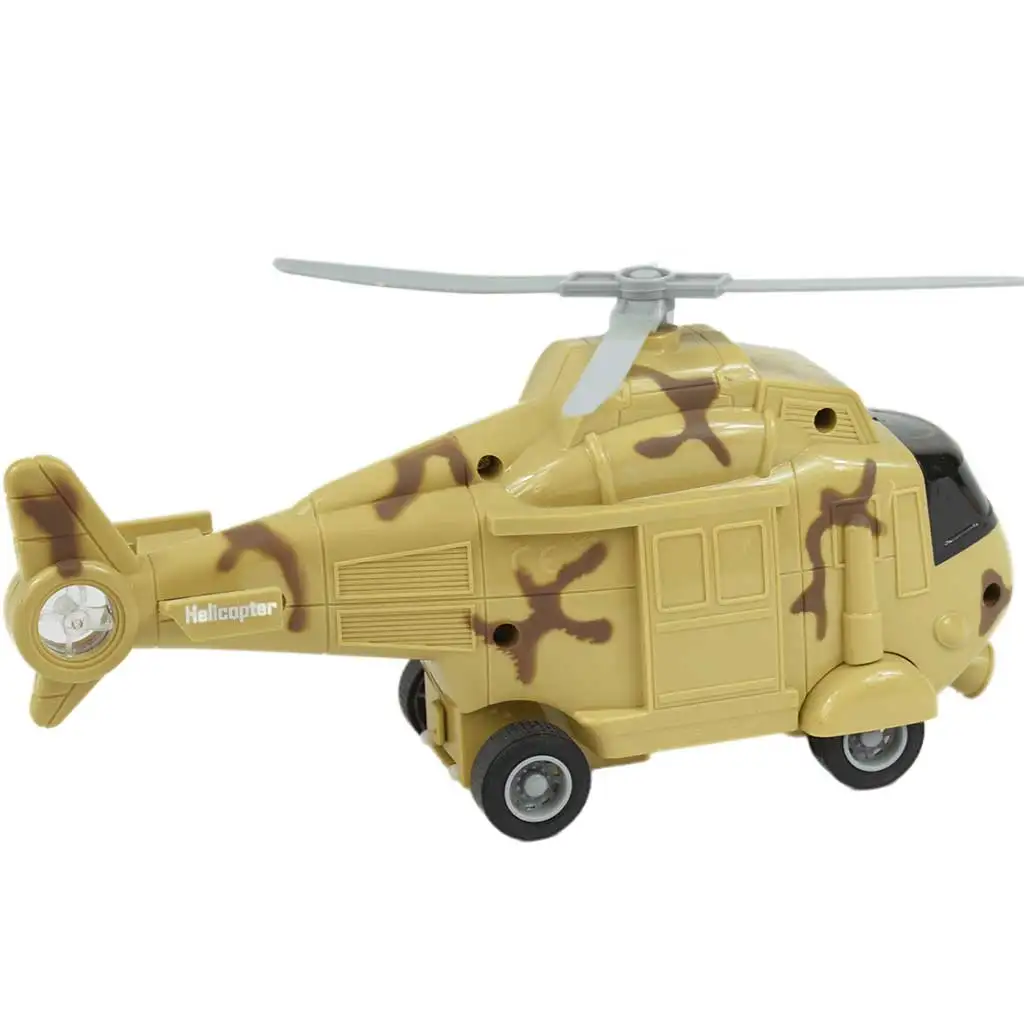 Streitkräfte: Kampfhubschrauber in sandfarbener Tarnung mit Licht- und Soundeffekten, Maßstab 1:20, 21 cm kép 2