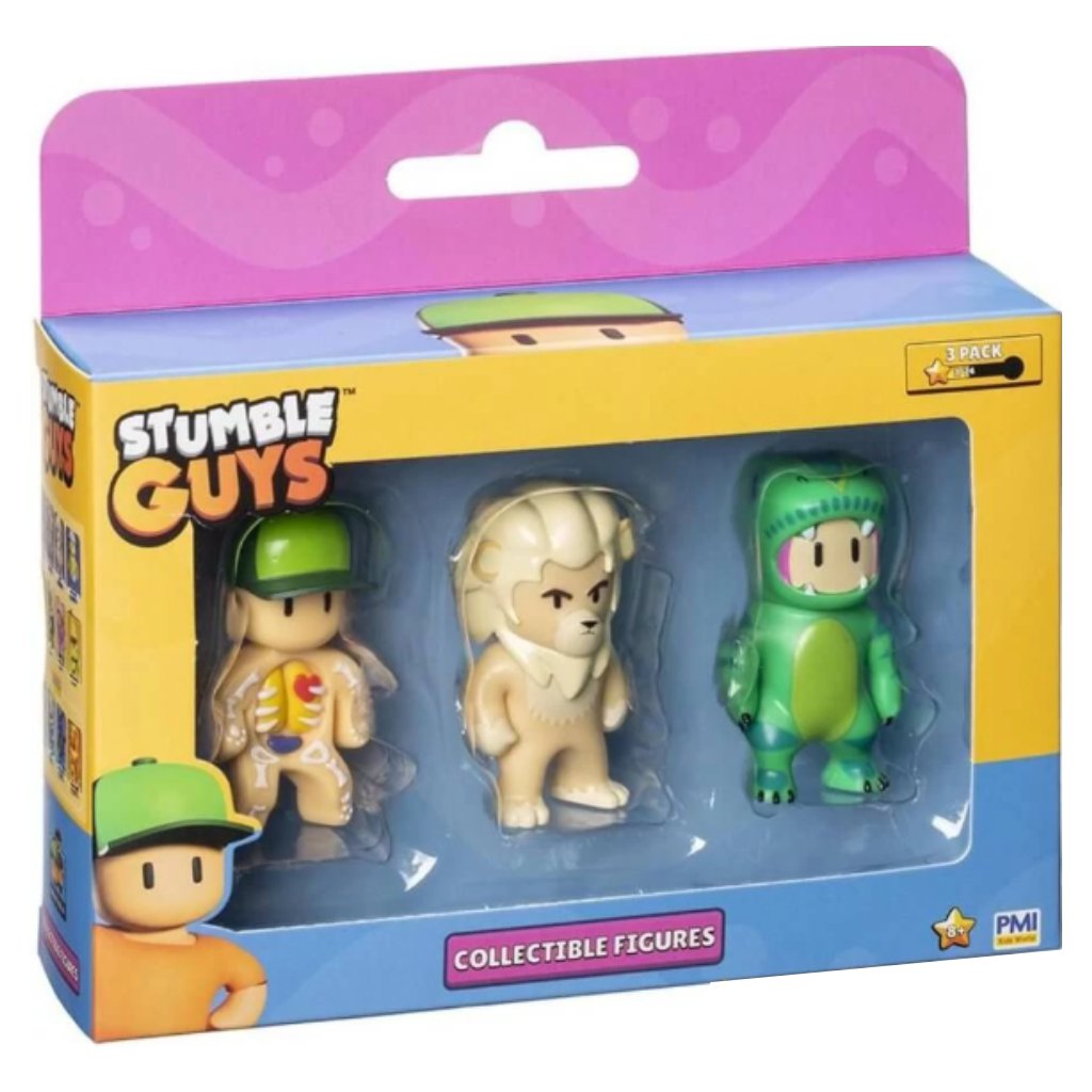Stumble Guys 3er-Figurenset, verschiedene Ausführungen, Serie 2 kép 3