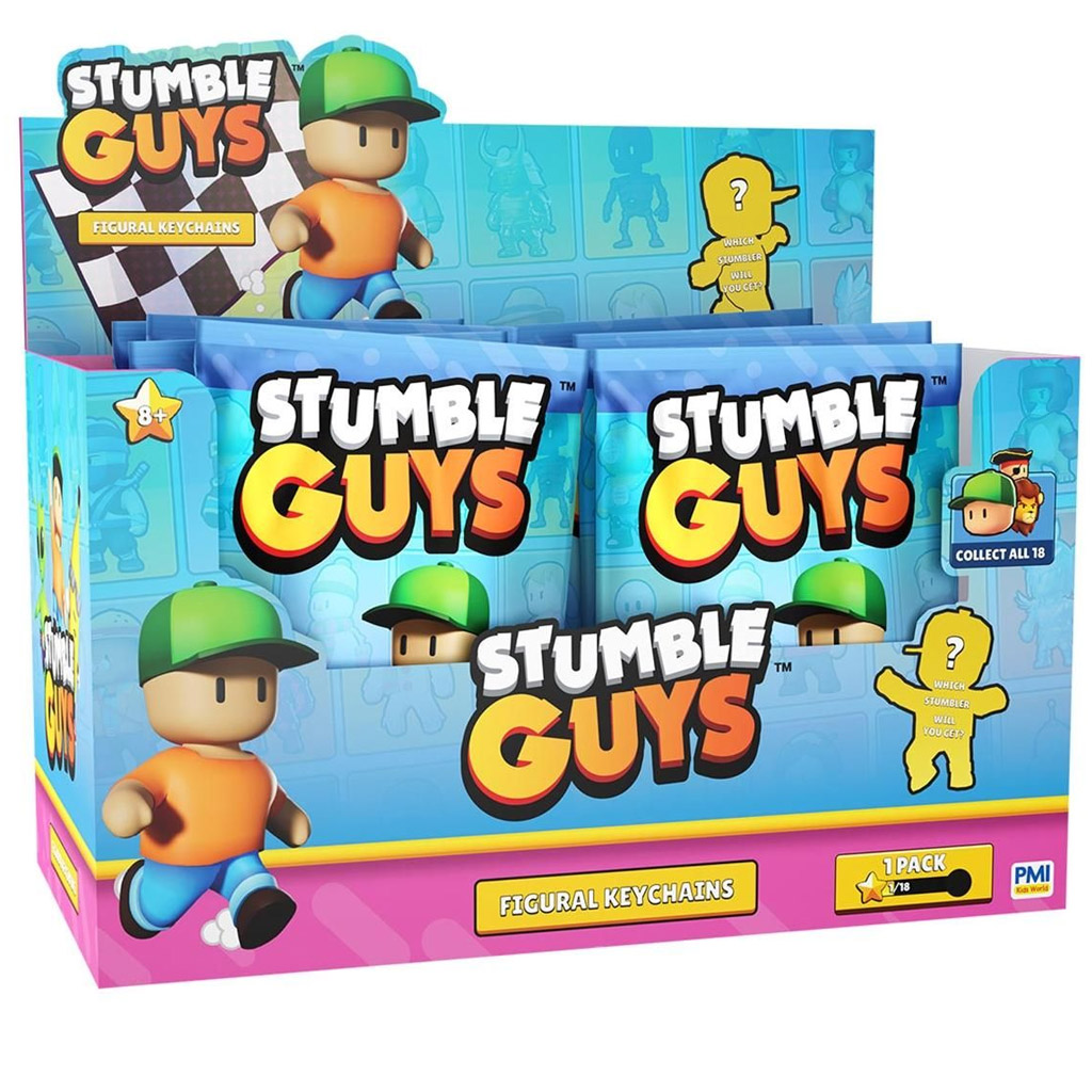 Stumble Guys Überraschungs-Schlüsselanhänger 1 Stück