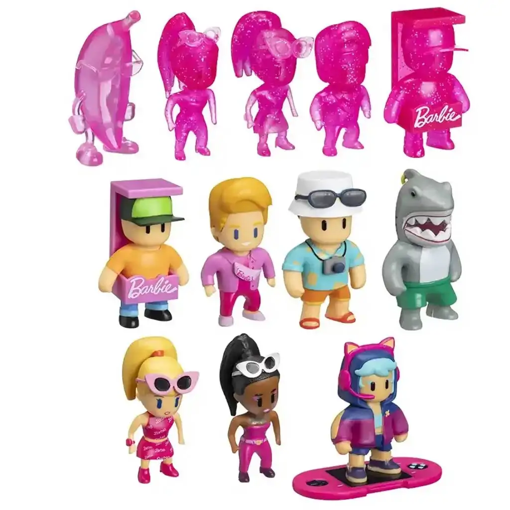 Stumble Guys x Barbie Überraschungs-Minifigur im Box kép 2