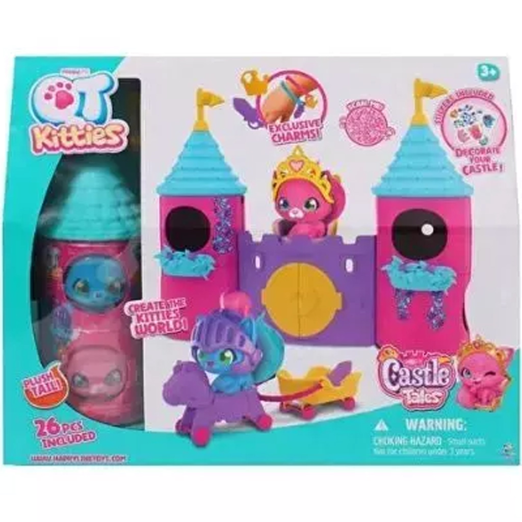 Süße Kätzchen - Schloss-Set