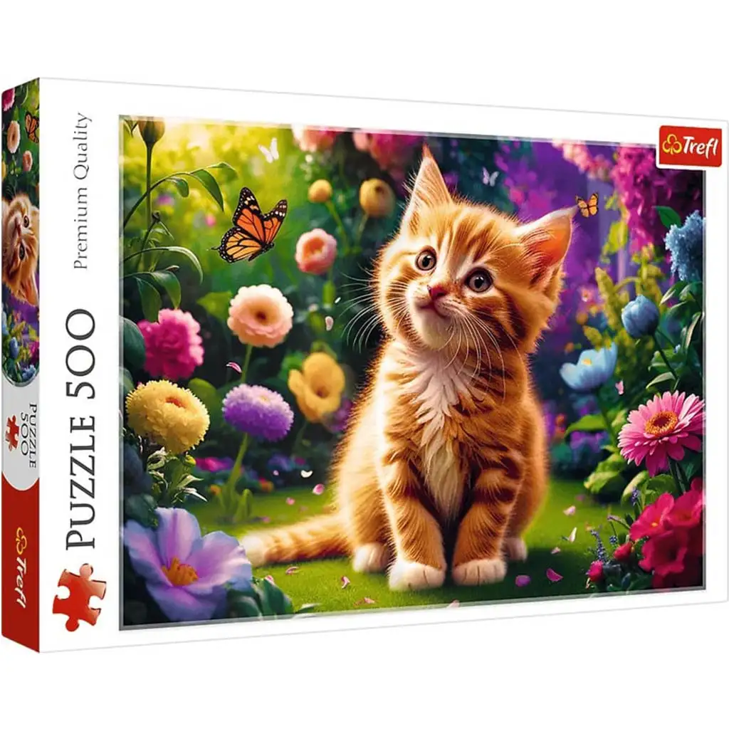 Süßes Kätzchen 500-teiliges Puzzle - Trefl