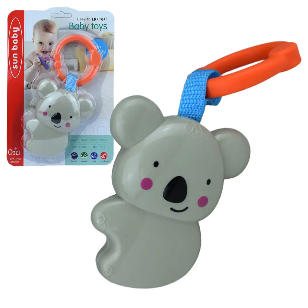 Sun Baby: Fröhlicher Koala BPA-freie Babyrassel