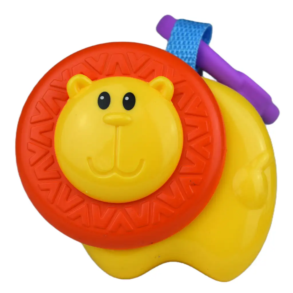 Sun Baby: Fröhlicher Löwe BPA-freie Babyrassel kép 3