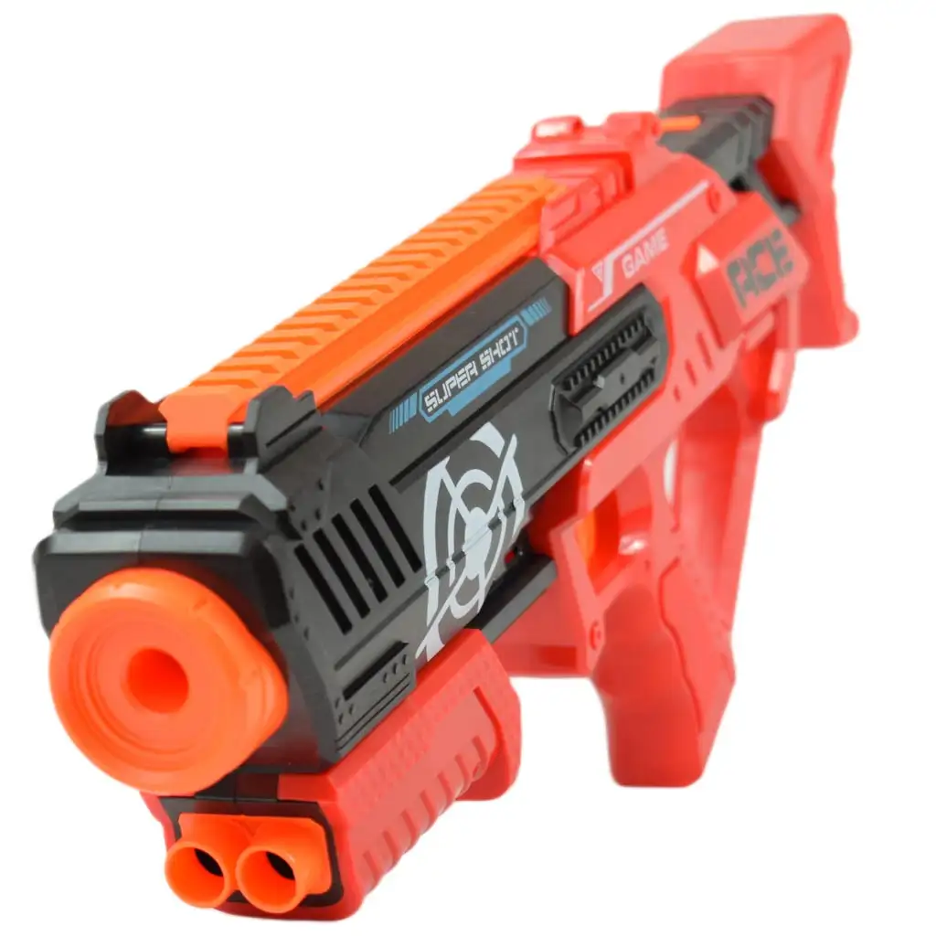 Super Shoot: Manuelle Schaumstoffpistole mit Munition 47cm kép 5