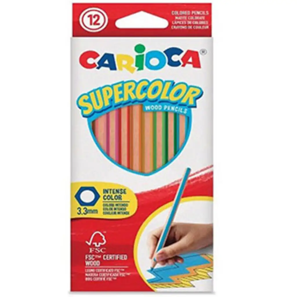 Supercolor Buntstifte 12er-Set - Carioca