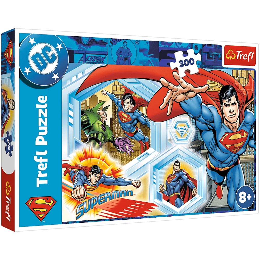 Superman, das unzerstörbare 300-teilige Puzzle – Trefl