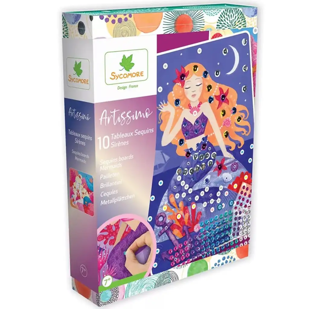 Sycomore: Artissimo Meerjungfrauen Mosaikbild Set