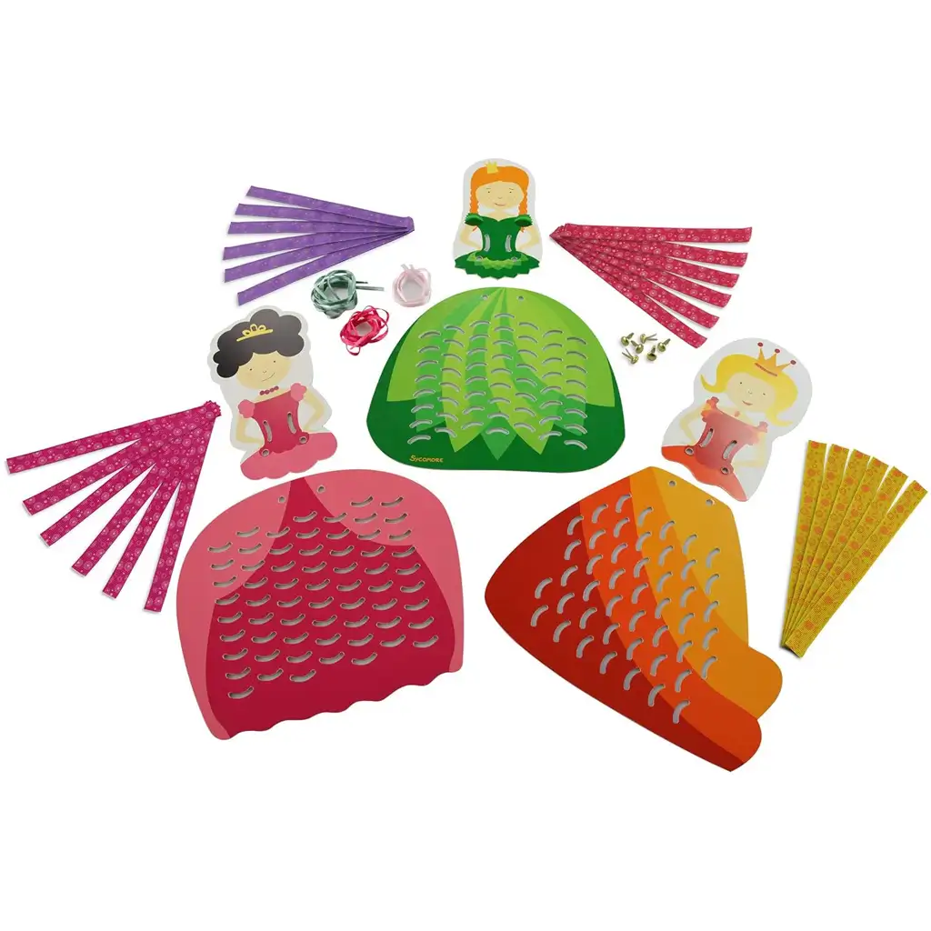 Sycomore: Prinzessinnen-Herstellung mit Band Kreativ-Set kép 3
