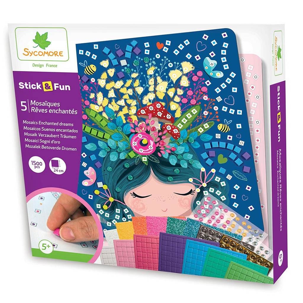 Sycomore StickN Fun Magische Träume Mosaikbild-Bastelset