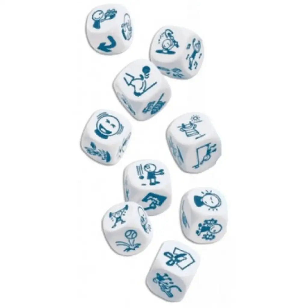 Geschichtenwürfel mit Aktionswürfeln-Spiel kép 2