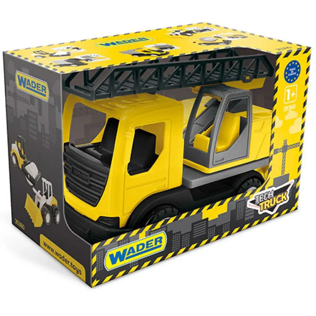 Tech Truck Leiterwagen im Karton 23cm - Wader