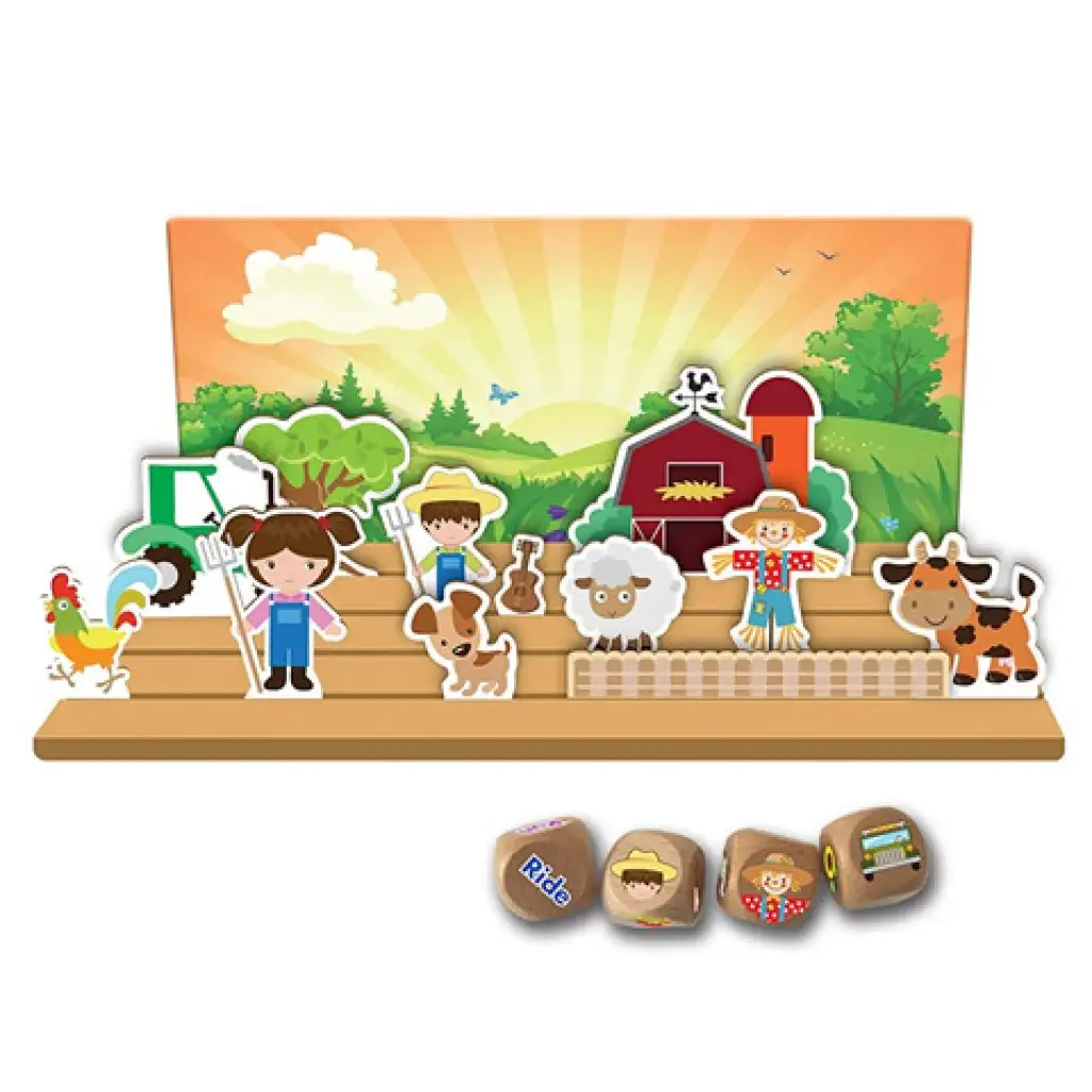 Tell-a-Tale Bauernhof-Geschichtenerzählspiel - Cheatwell Games kép 2