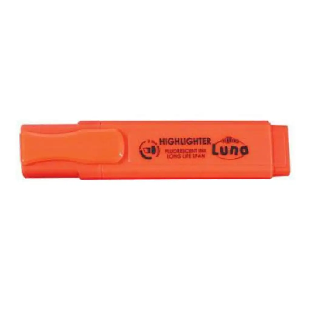 Textmarker in Orange, 1 Stück