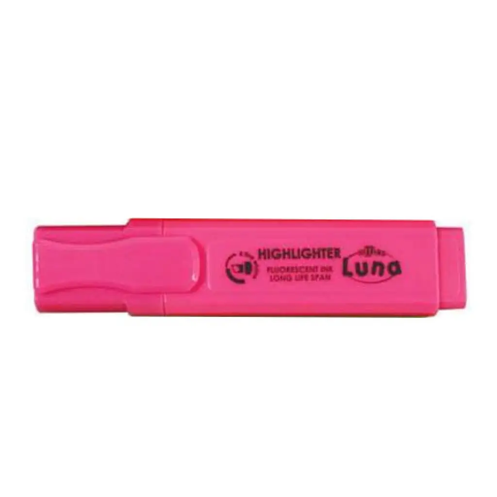 Textmarker in Rosa, 1 Stück