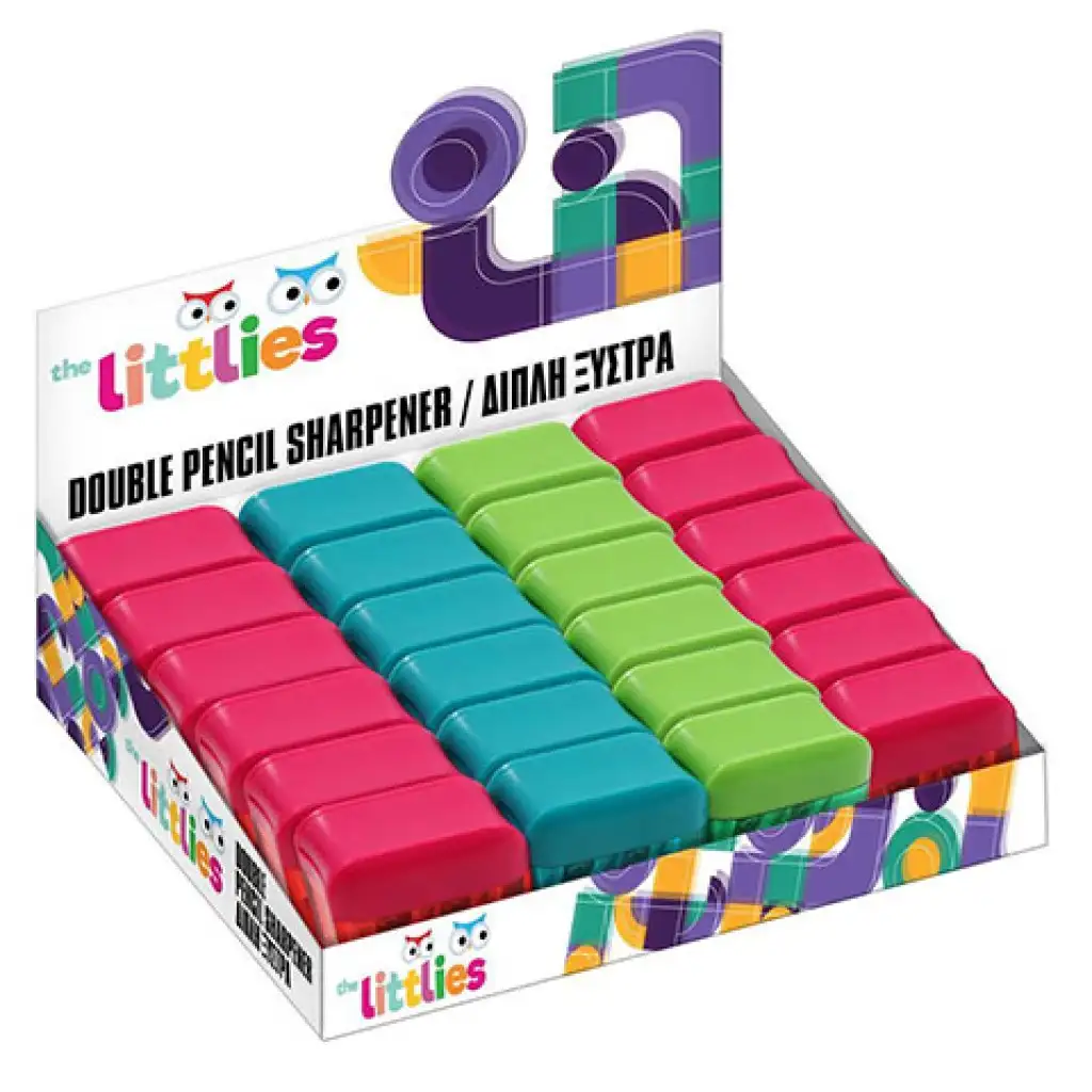 The Littlies: 2-Loch-Anspitzer in verschiedenen Ausführungen