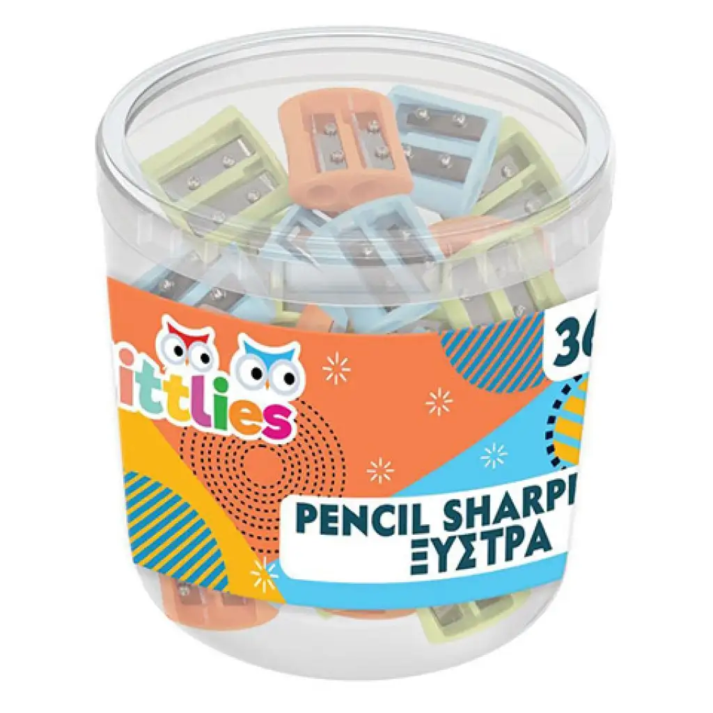 The Littlies: Kunststoff-Doppelspitzer in verschiedenen Ausführungen